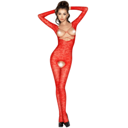 PASSION - WOMAN BS031 RED BODYSTOCKING ONE SIZE
